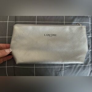 Lancome Silver Cosmetic Bag